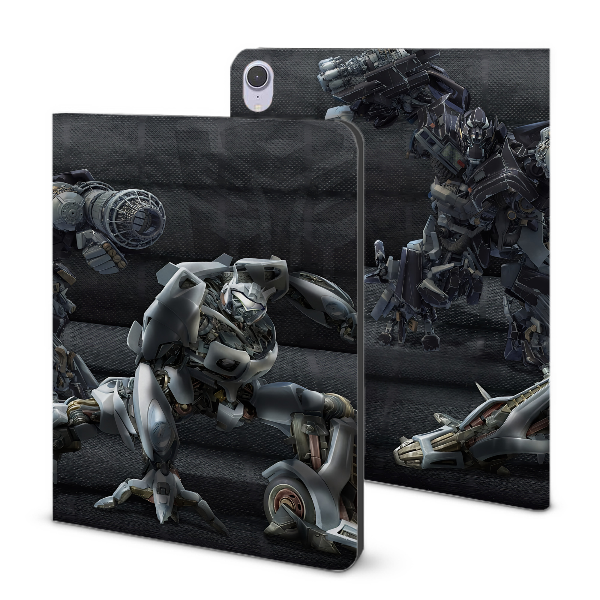 （画像用） Transformers トランスフォーマー IPad ケース ブック型 PUレザー TPU 耐衝撃 軽量 薄型 ペン収納なし 全面保護 IPad 各モデル対応